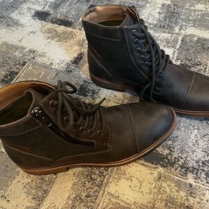 Sonoma Men's Dark Brown Lace-Up Boots